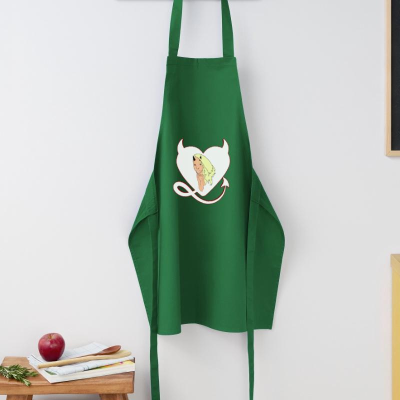 Devil with devil's heart Devil devil's female Cooking Apron