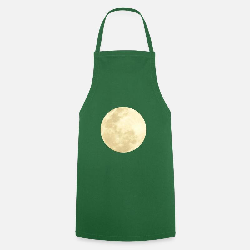 moon - Cooking Apron - green
