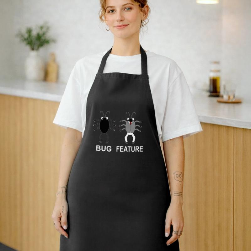 Bug Feature - Computer Scientist Programmer Cooking Apron