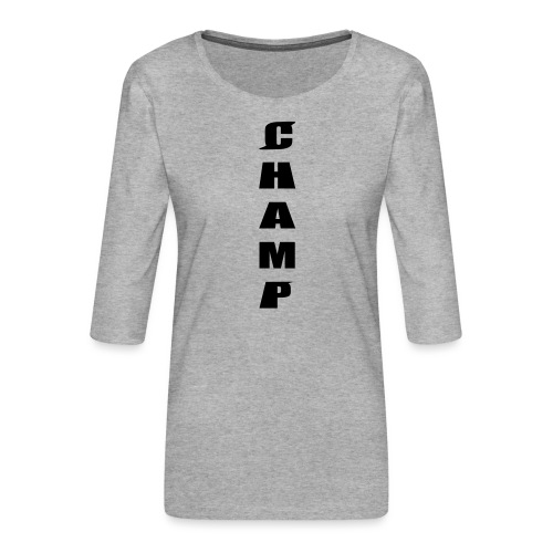 CHAMP Träningsjacka - Premium-T-shirt med 3/4-ärm dam