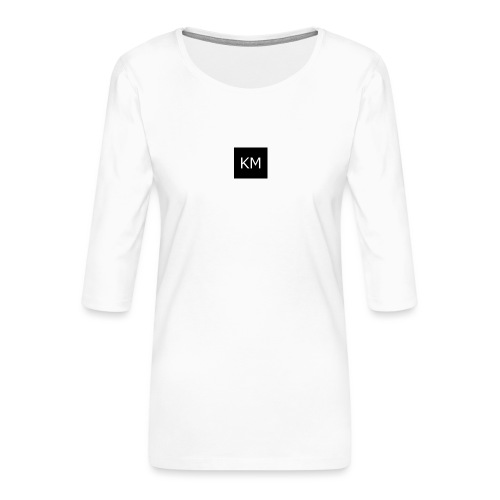 kenzie mee - Women's Premium 3/4-Sleeve T-Shirt