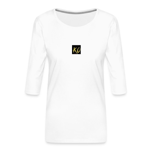 k.o-ousmanekebe - T-shirt Premium manches 3/4 Femme