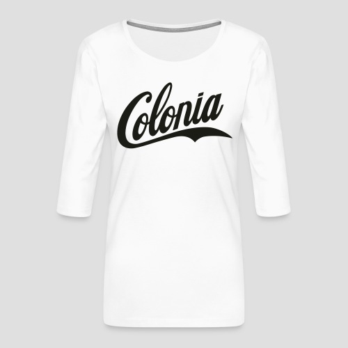 colonia - Frauen Premium 3/4-Arm Shirt