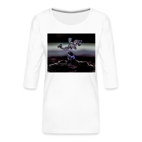 Delphin - Frauen Premium 3/4-Arm Shirt