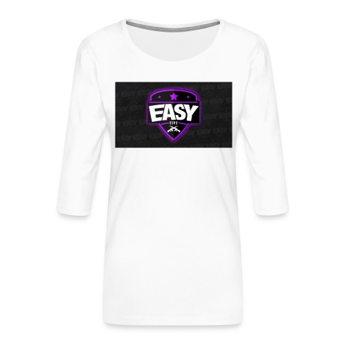 Team EasyFive muki - Naisten premium 3/4-hihainen paita
