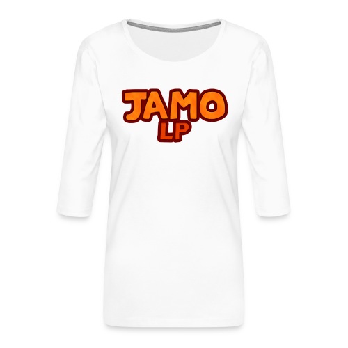 JAMOLP Logo Mug - Dame Premium shirt med 3/4-ærmer