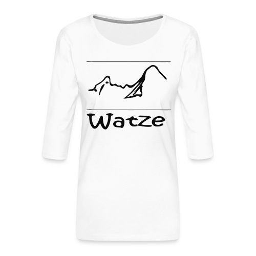 Watze - Frauen Premium 3/4-Arm Shirt