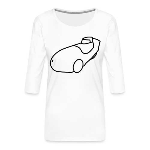 Leiba X-Stream - Frauen Premium 3/4-Arm Shirt
