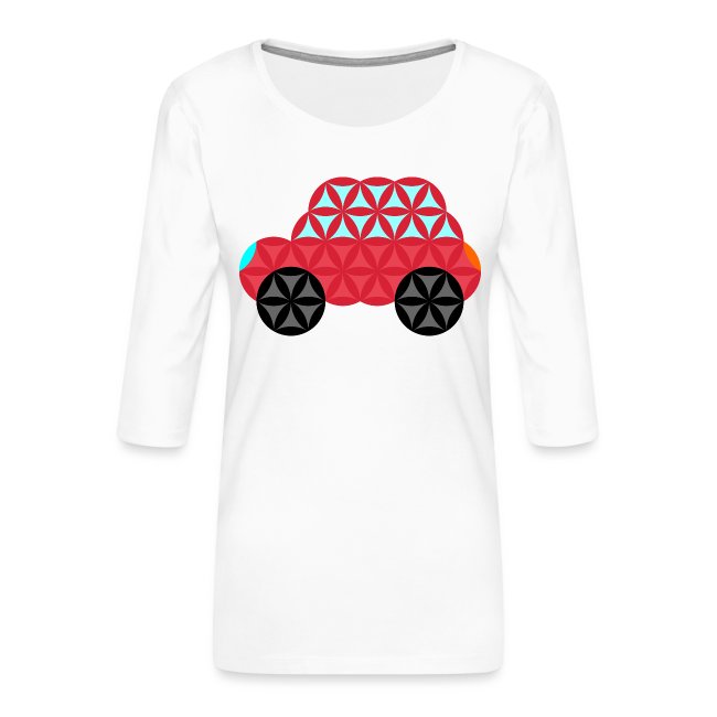 The Car Of Life - M02, Sacred Shapes, Red/186