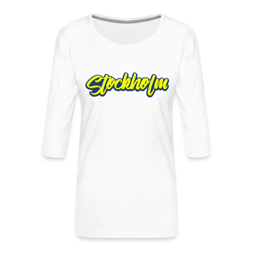 Stockholm - Women's Premium 3/4-Sleeve T-Shirt