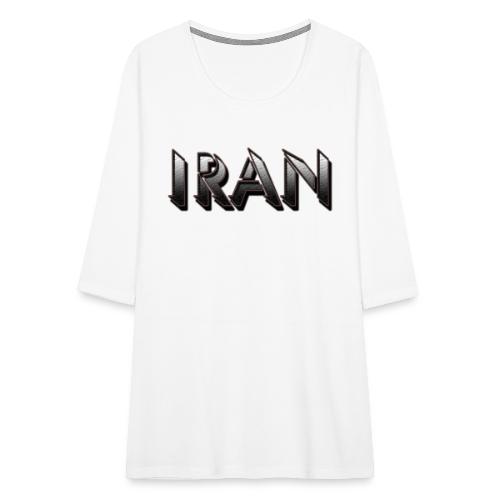 Iran 8 - T-shirt Premium manches 3/4 Femme