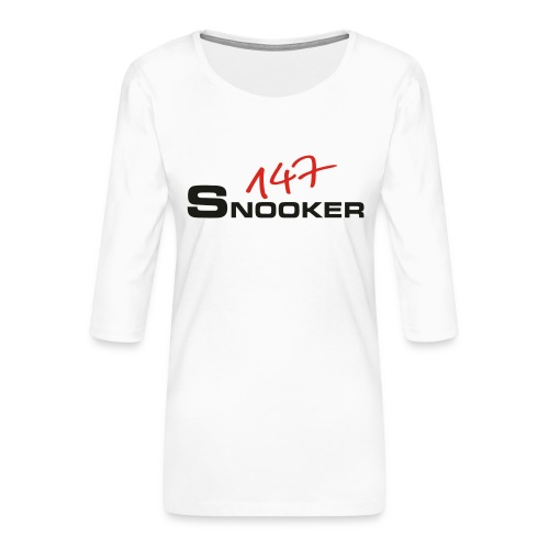 147_snooker - Frauen Premium 3/4-Arm Shirt