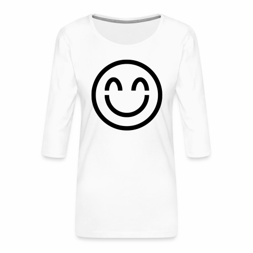 EMOJI 9 - T-shirt Premium manches 3/4 Femme