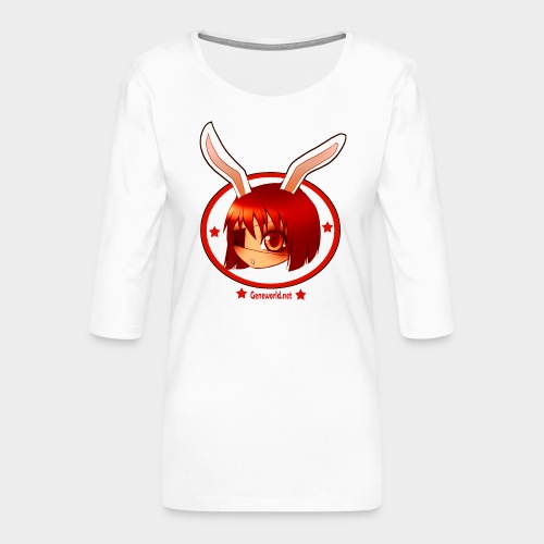 Geneworld - Bunny girl pirate - T-shirt Premium manches 3/4 Femme