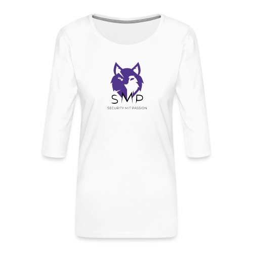SMP Wolves Merchandise - Frauen Premium 3/4-Arm Shirt