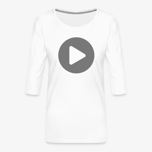 Play Circle - Frauen Premium 3/4-Arm Shirt