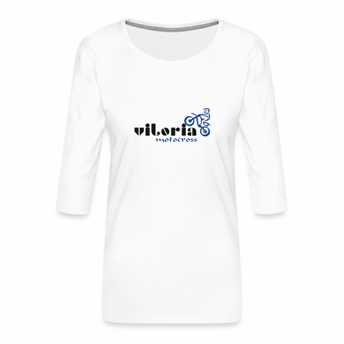 Vitoria Motocross - Frauen Premium 3/4-Arm Shirt