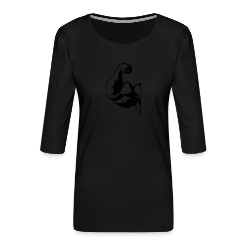 PITT BIG BIZEPS Muskel-Shirt Stay strong! - Frauen Premium 3/4-Arm Shirt