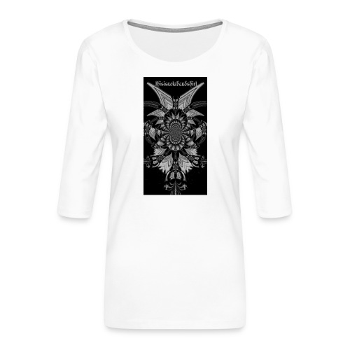 tineb5 jpg - Women's Premium 3/4-Sleeve T-Shirt
