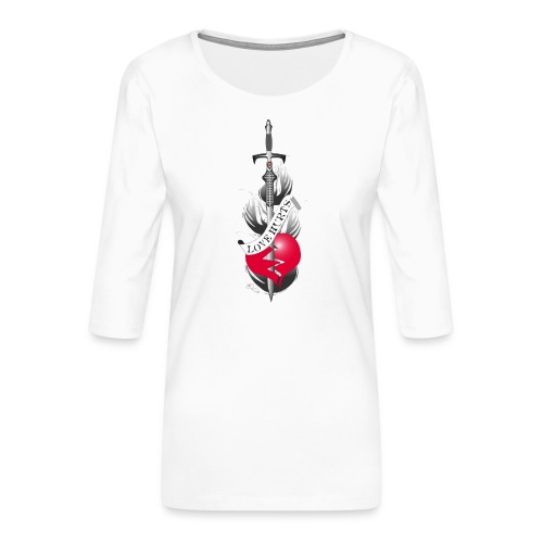 Love Hurts 2 - Liebe verletzt - Frauen Premium 3/4-Arm Shirt