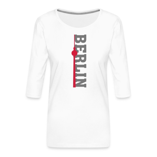 Berlin - Frauen Premium 3/4-Arm Shirt