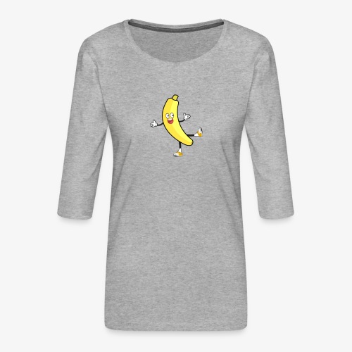 Banana - Women's Premium 3/4-Sleeve T-Shirt