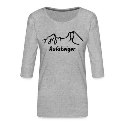 Bergsteiger Shirt - Frauen Premium 3/4-Arm Shirt