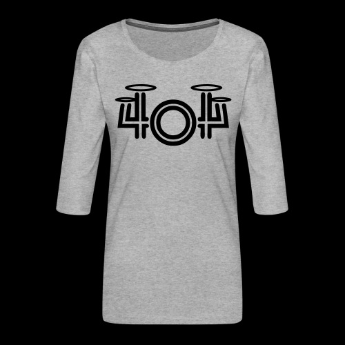 404 black white - Frauen Premium 3/4-Arm Shirt