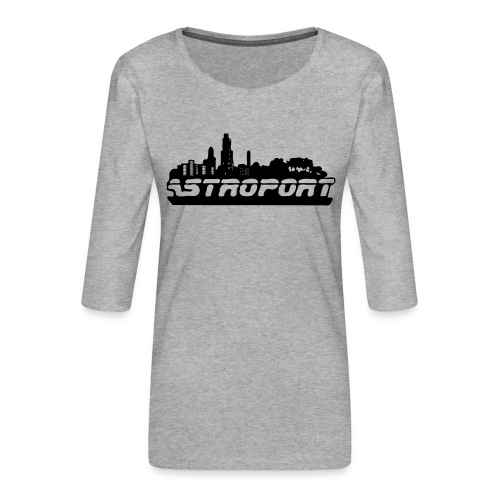 Astroport - T-shirt Premium manches 3/4 Femme