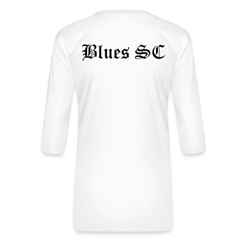 Blues SC - Premium-T-shirt med 3/4-ärm dam
