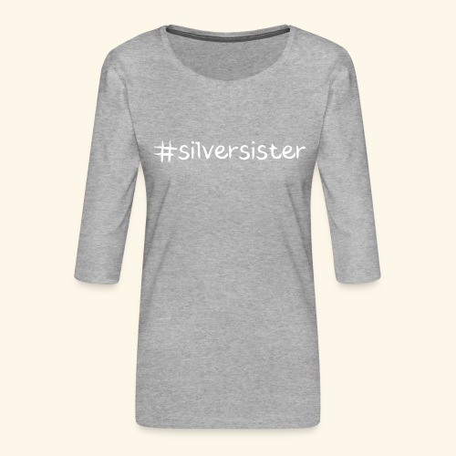 SilverSister - Frauen Premium 3/4-Arm Shirt