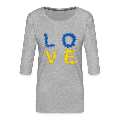 LOVE 22.1 - Frauen Premium 3/4-Arm Shirt