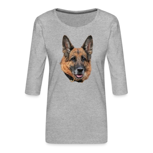 Schäferhund - Frauen Premium 3/4-Arm Shirt