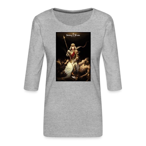 SoW Holy Warrior - T-shirt Premium manches 3/4 Femme