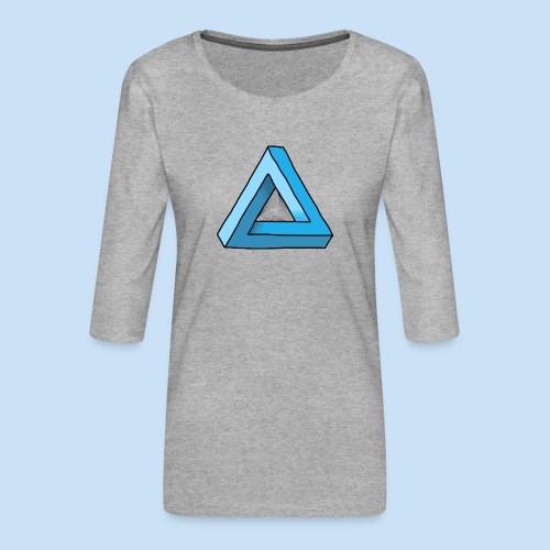Triangular - Frauen Premium 3/4-Arm Shirt