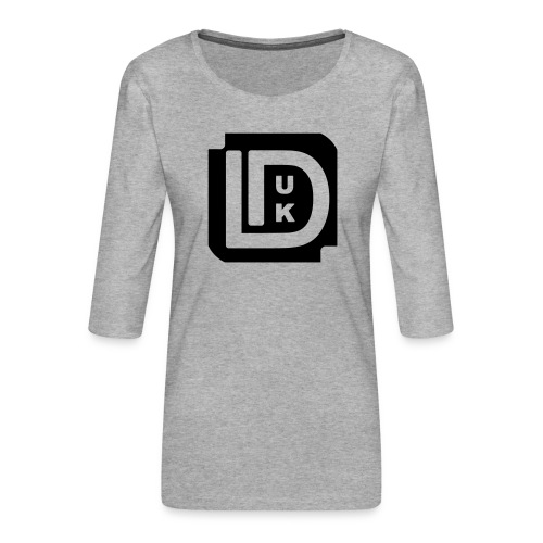 LogoLDUK - Women's Premium 3/4-Sleeve T-Shirt