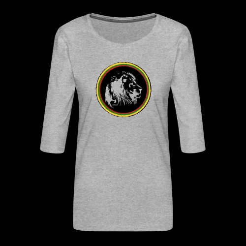 LION HEAD SISSOR CUT UNDERGROUND SOUNDSYSTEM - Frauen Premium 3/4-Arm Shirt