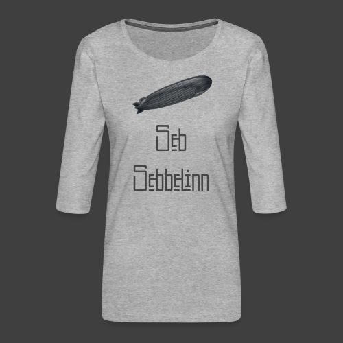 Seb Sebbelinn - Women's Premium 3/4-Sleeve T-Shirt