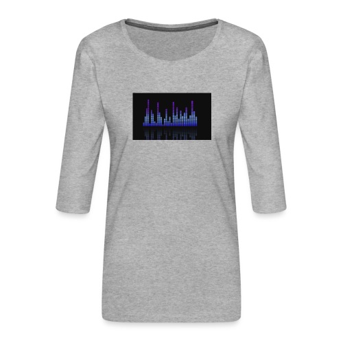 music - Frauen Premium 3/4-Arm Shirt