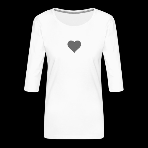 hearth design tee - Dame Premium shirt med 3/4-ærmer