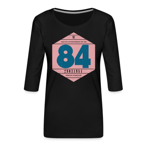 Vignette automobile 1984 - T-shirt Premium manches 3/4 Femme