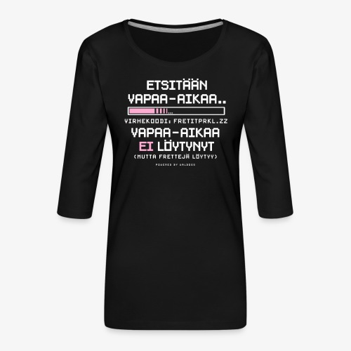 Ei Vapaa-aikaa - Fretit - Naisten premium 3/4-hihainen paita