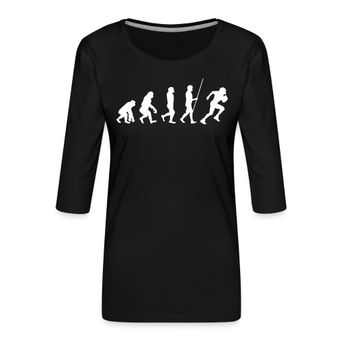 Evolution - Frauen Premium 3/4-Arm Shirt