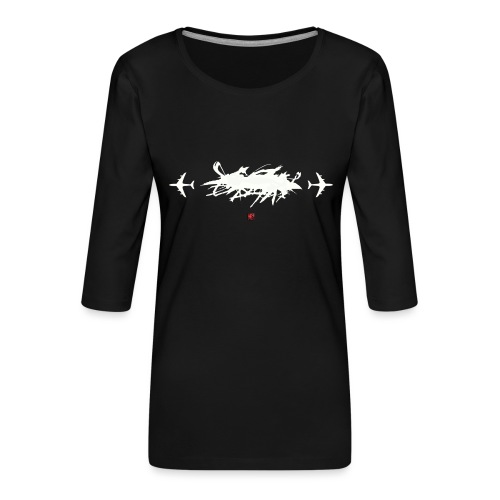 The other Sky logo Story - T-shirt Premium manches 3/4 Femme