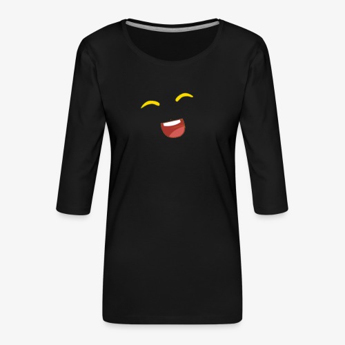 banana - Women's Premium 3/4-Sleeve T-Shirt
