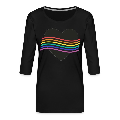 PROUD HEART - Frauen Premium 3/4-Arm Shirt
