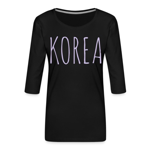Korea - Limited Edition - Women's Premium 3/4-Sleeve T-Shirt
