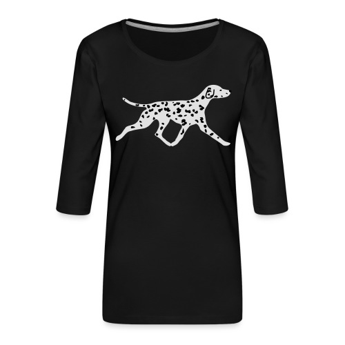 Dalmatiner - Frauen Premium 3/4-Arm Shirt