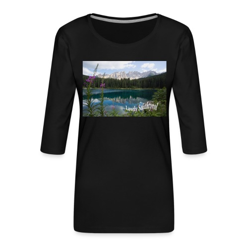 Lovely Southtyrol - liebliches Südtirol - Frauen Premium 3/4-Arm Shirt