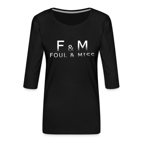 fmshirt snooker - Frauen Premium 3/4-Arm Shirt
